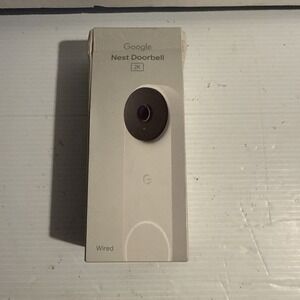 Google Nest Doorbell 2K - Wired - G6PPP - Brand New, B2